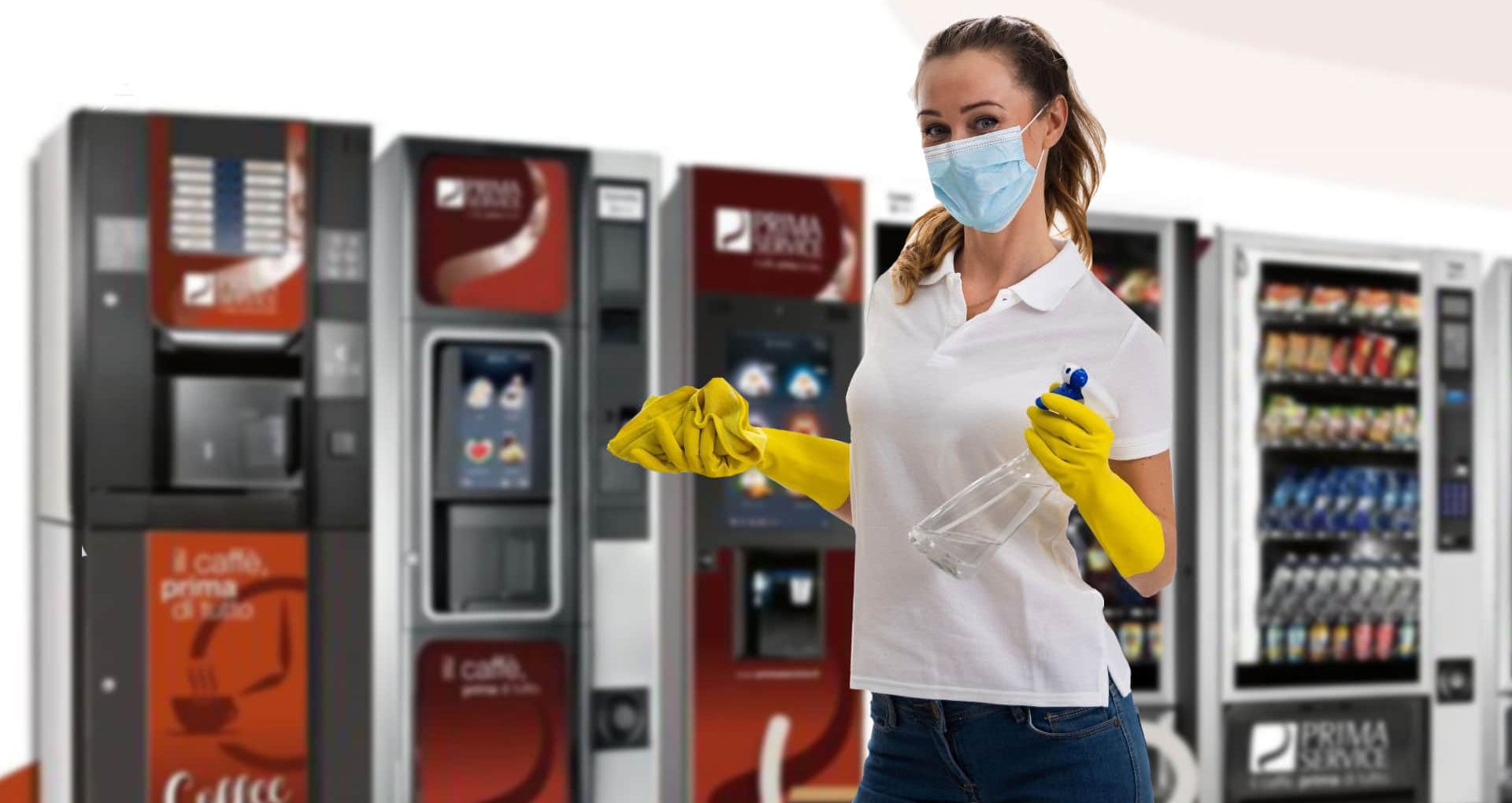 Pulizia dei distributori automatici di caffè, bevande e snack: tutte le procedure per sanificare