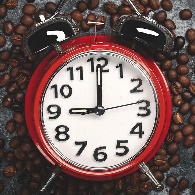 Scopri qual è l’ora migliore per bere il caffè?