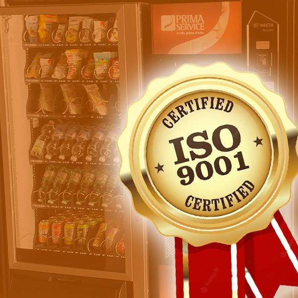 Prima Service, azienda di distributori automatici certificata ISO 9001:2015